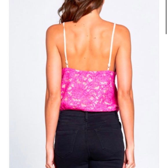 Strut & Bolt Eyelash Lace Bodysuit - Picture 2 of 7